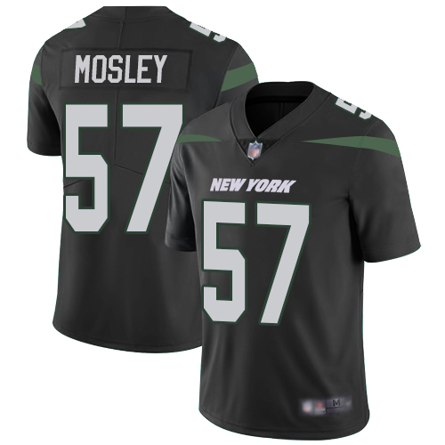 New York Jets Limited Black Youth C.J. Mosley Alternate Jersey NFL Football #57 Vapor Untouchable